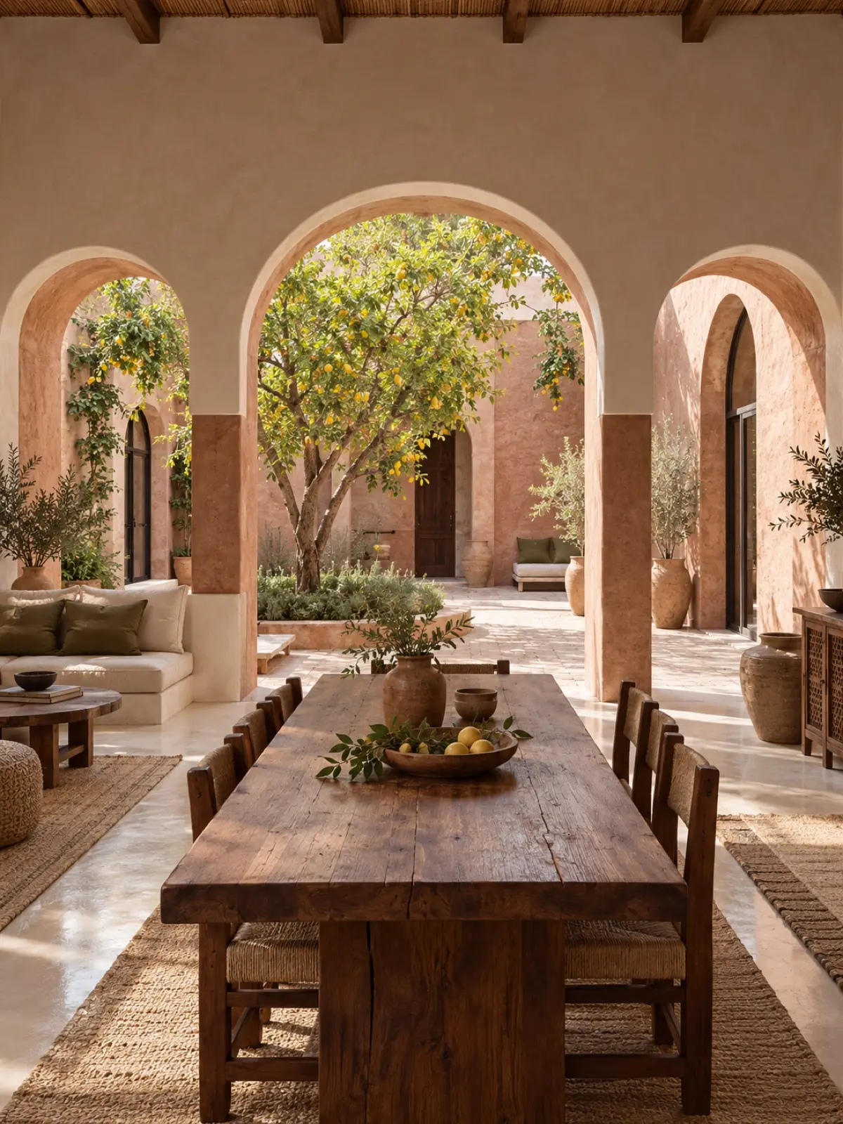Kasbah Residence: Two bedrooms around a private courtyard.