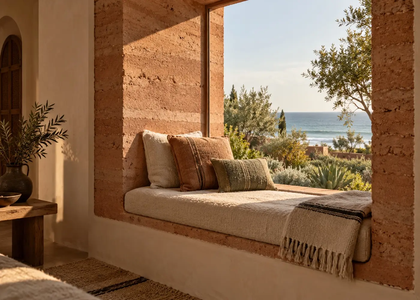The window seat in a Rampart Room