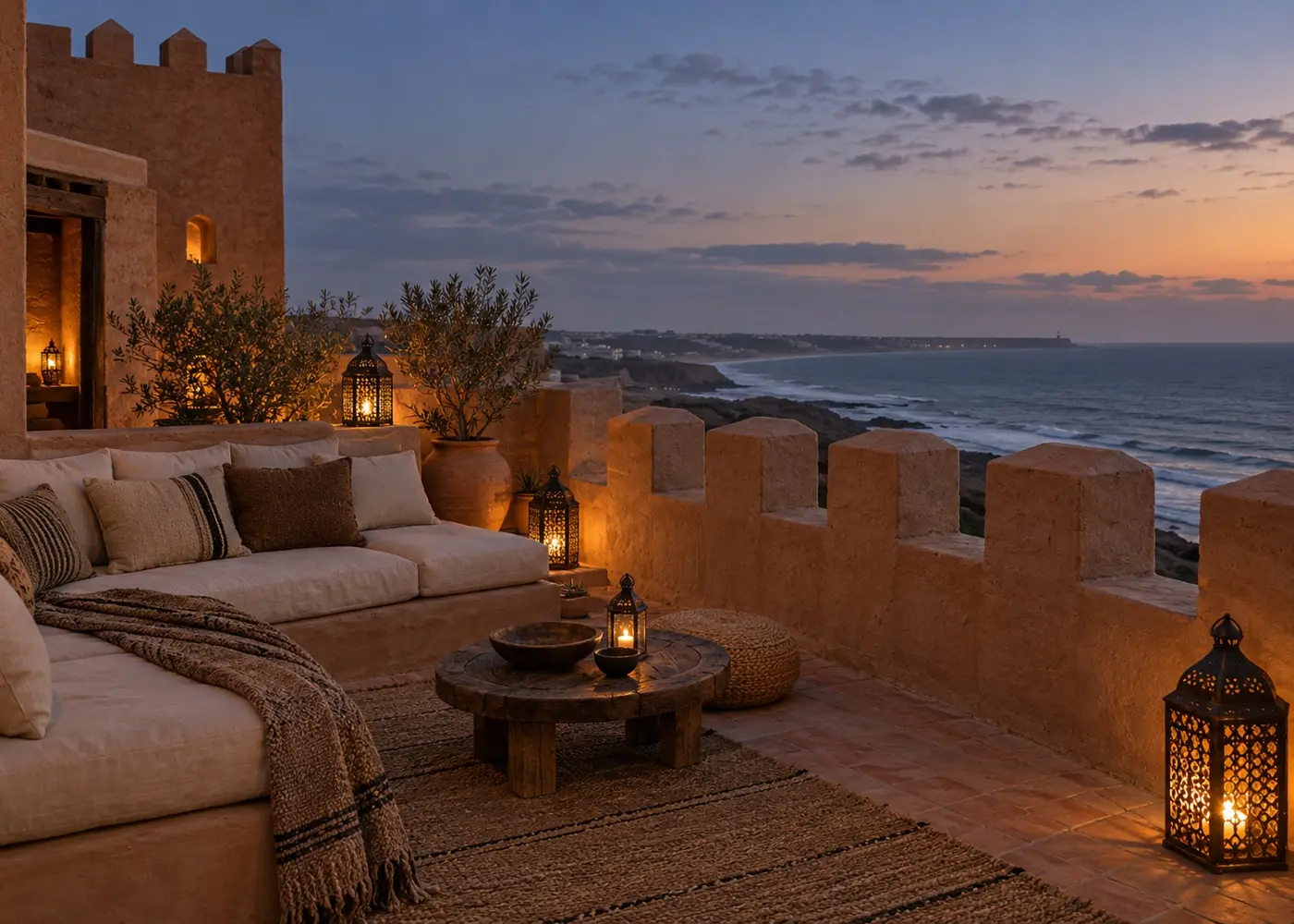 The Tower Suite roof terrace